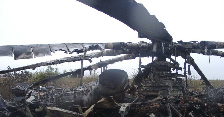 В катастрофе вертолета над Славянском есть выживший