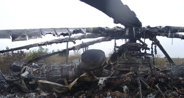 В вертолете под Славянском погибли шесть милиционеров с Прикарпатья