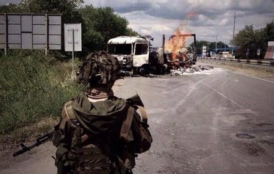 Силы АТО стоят на подступах к Луганску