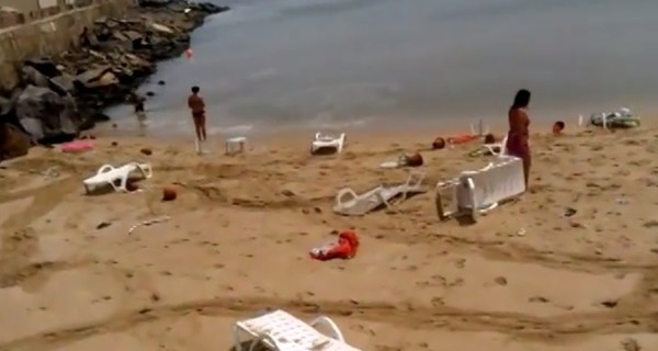 Из-за мини-цунами в Одессе пострадало три ребенка