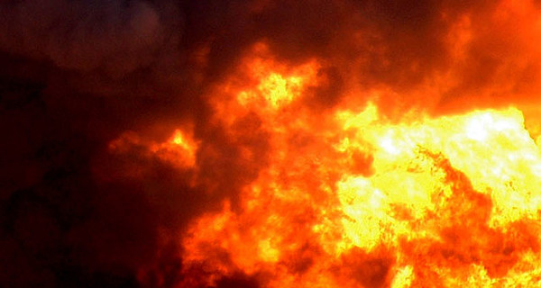 В Сумской области горела нефтяная скважина, есть пострадавшие 