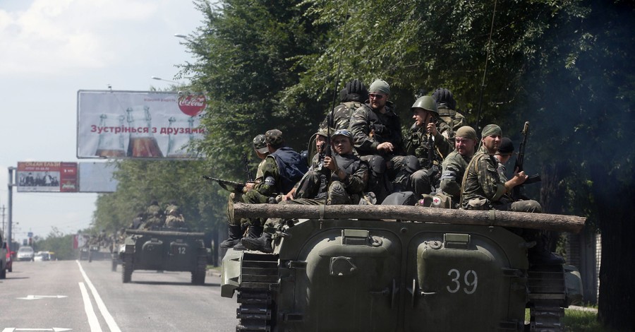 Война остановилась на въезде в Донецк