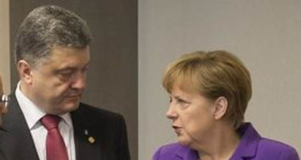 Порошенко рассказал Меркель о мародерстве на Донбассе