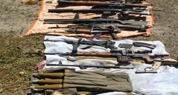 МВД: В Красном Лимане обнаружен склад оружия, а в Дружковке пойман зампрокурора-изменник