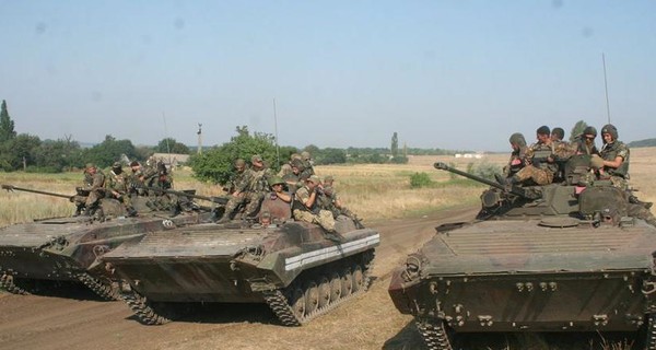 Украинским военным в зоне АТО пришлют подкрепления