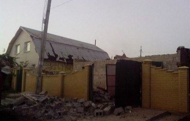 Жилой район в Макеевке Донецкой области попал под артобстрел