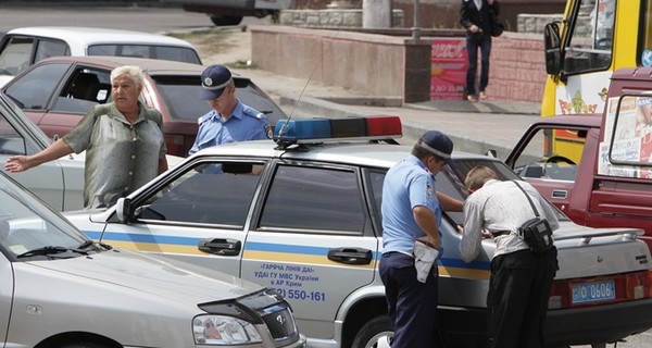 В День Независимости Украины киевляне  309 раз нарушили правила дорожного движения