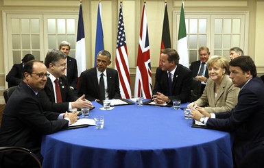 Порошенко встретился с лидерами США и ЕС перед саммитом НАТО