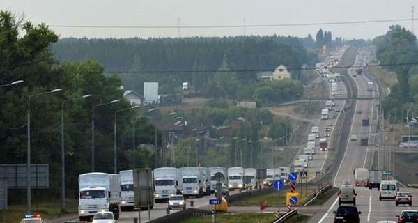 СНБО: ночью гуманитарный конвой РФ самовольно пересек границу