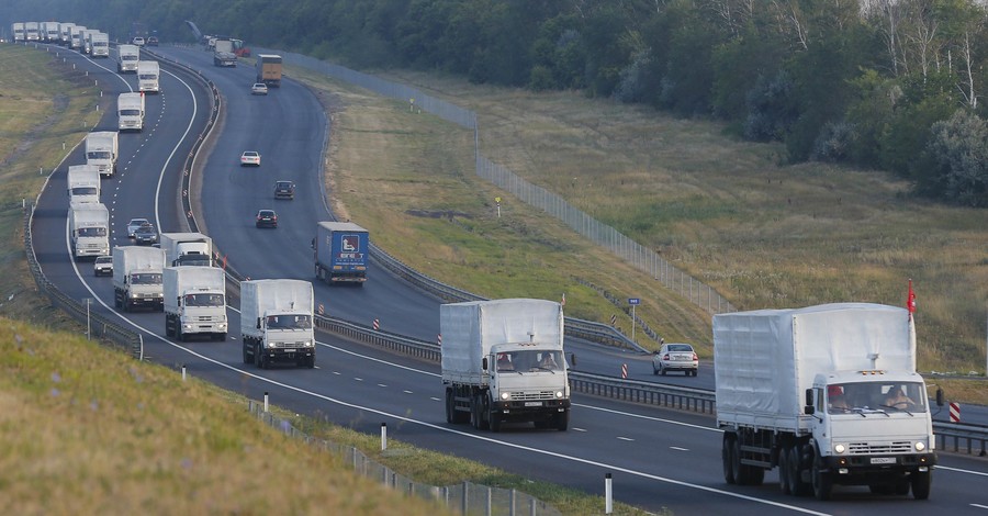 Россия отправит третий гуманитарный конвой в зону АТО