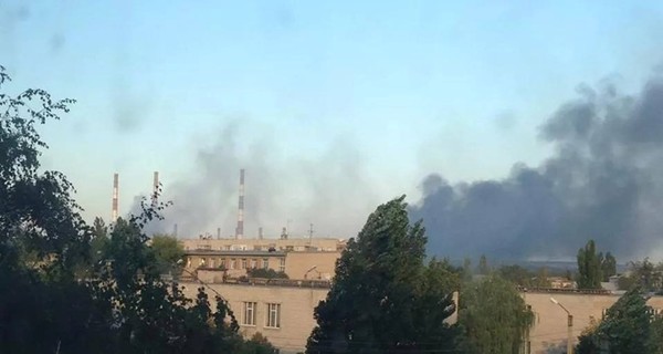 На Луганской ТЭС потушили пожар