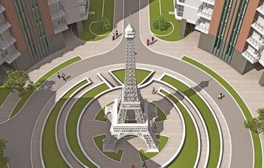 В Киеве появится Эйфелева башня размером с дом