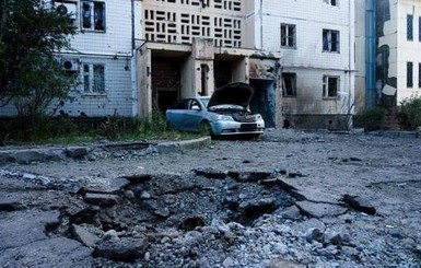В Донецке под обстрелами были уничтожены пять домов