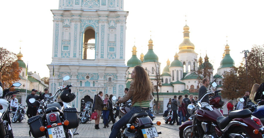 Харли-Фест: нашествие байкеров в Киеве