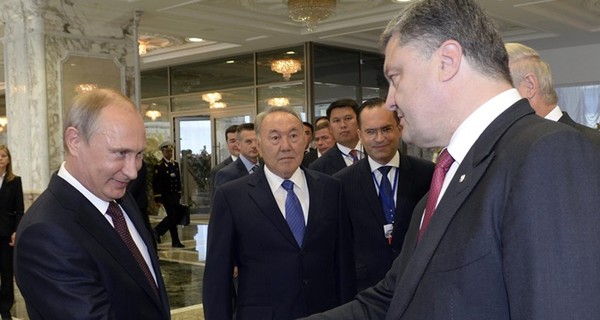 Перед встречей с Порошенко Путин заявил об украинском 