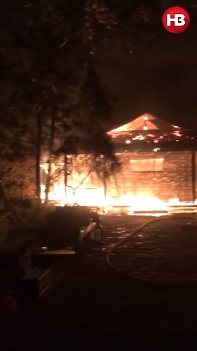 Под Киевом сожгли дом экс-главы НБУ Гонтаревой