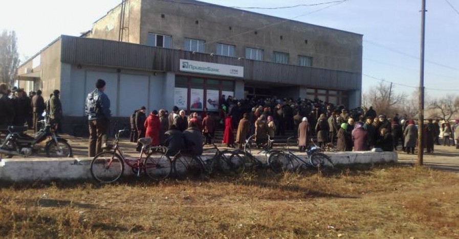 На Луганщине поселку Чернухино грозит гуманитарная катастрофа