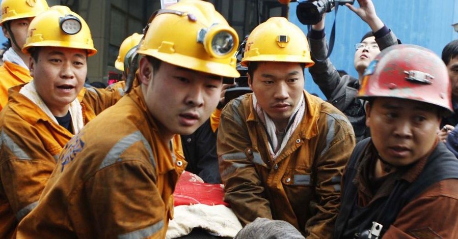В Китае взорвалась шахта с рабочими