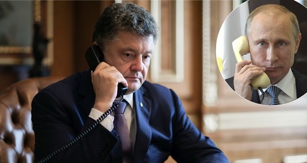 Путин и Порошенко обсудили ситуацию на востоке Украины