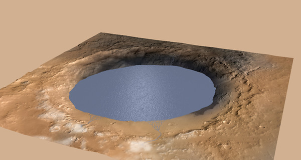 Ровер НАСА обнаружил на Марсе следы озер с водой