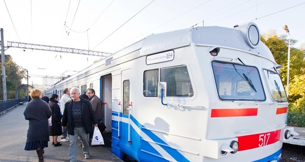 Киевляне смогут следить за движением городской электрички по интернету
