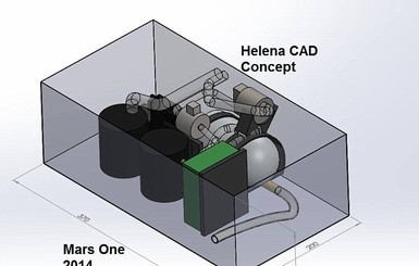 Австралийские студенты создали аппарат для добычи воздуха на Марсе
