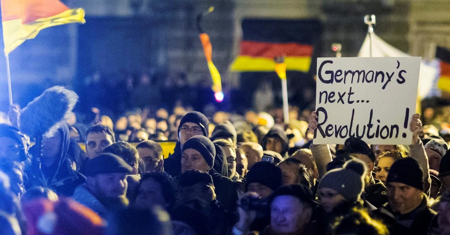 В Дрездене прошла самая массовая акция против исламизации ЕС