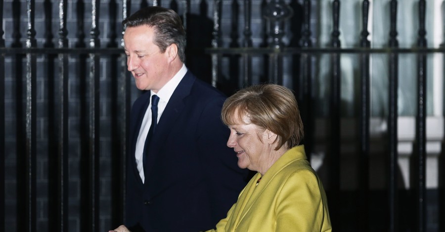 Меркель и Кэмерон заявили, что с нетерпением ждут новых переговоров между Украиной и Россией
