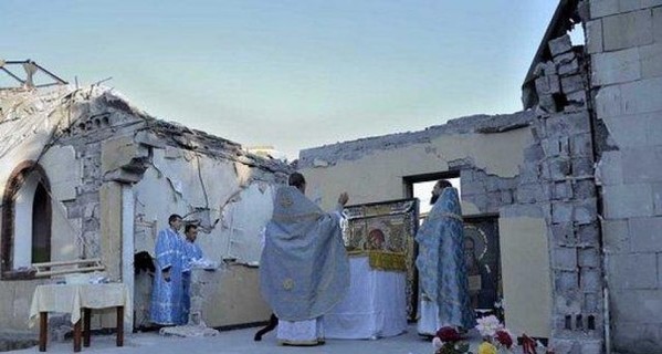 За время проведения АТО в Донбассе пострадали 72 православных храма