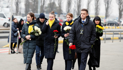 В Украину доставили тела жертв авиакатастрофы самолета МАУ
