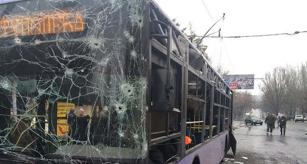 Совбез ООН осудил обстрел троллейбуса в Донецке  