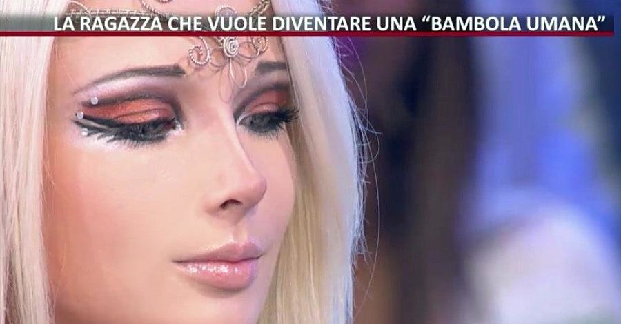 Одесская Барби покоряет итальянское телевидение