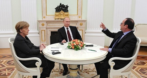 Итоги встречи Путина, Меркель и Олланда в Москве: составят совместный документ