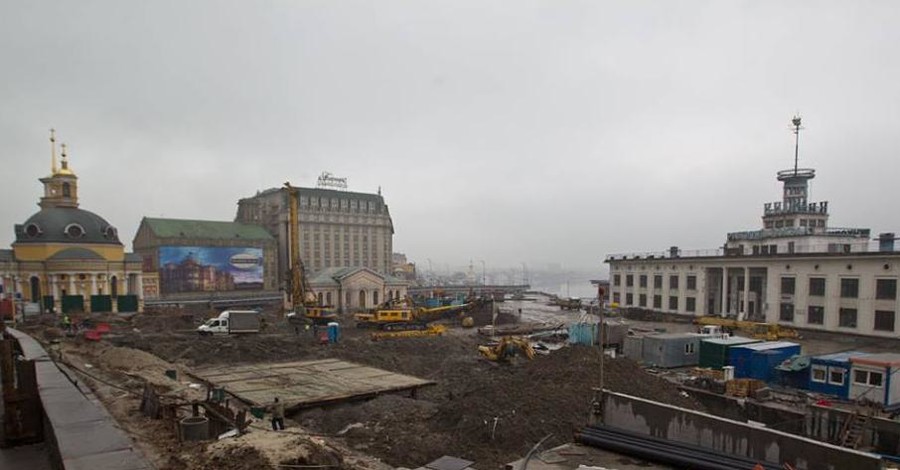 В Киеве, вместо торгового центра, на Почтовой площади появится уникальный музей