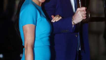 Меган Маркл и принц Гарри на премии в Лондоне