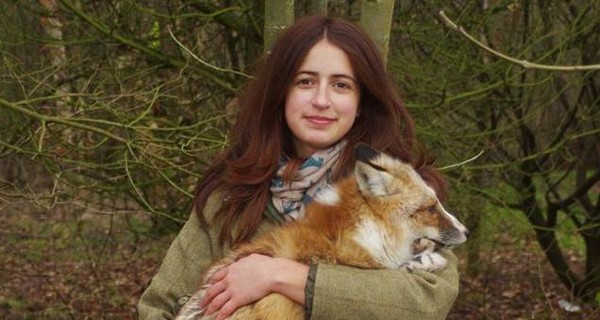 Любительница животных из Англии воспитала чудо-лиса