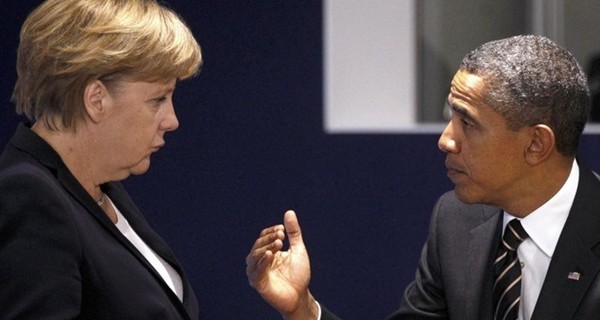 Обама и Меркель решили оставить в силе санкции против России