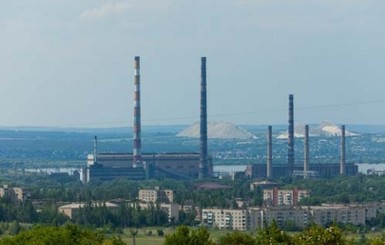 В Донбассе заработала Славянская ТЭС, которая горела летом из-за обстрелов