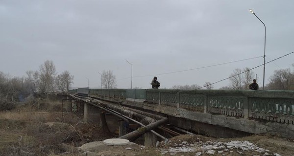 В Луганской области восстановили взорванный летом мост