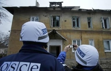 Украинские военные требовали от наблюдателей ОБСЕ пароль