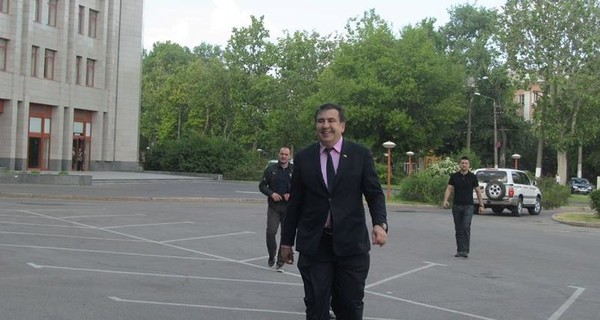 Саакашвили привез в Одессу свой джип