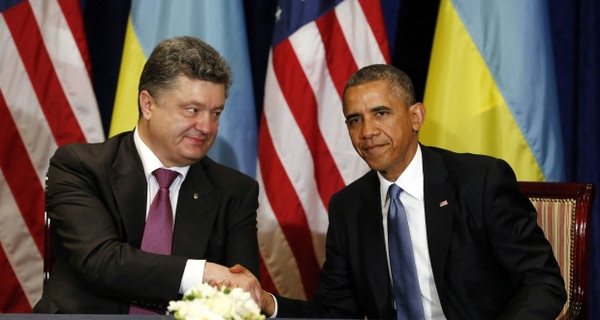 Порошенко и Обама обсудили, как будут давить на Россию