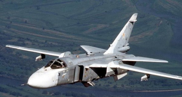 В России упал бомбардировщик Су-24М, погибли два пилота