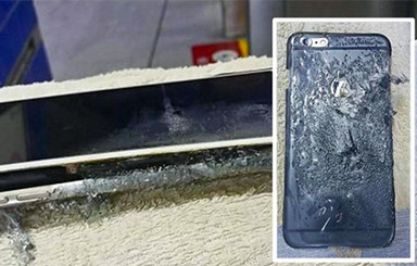  iPhone 6 Plus взорвался во время зарядки, владелица требует возместить убытки