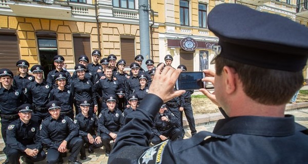 У новых киевских патрульных появился 