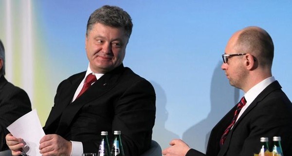 Опрос КМИС: рейтинги Порошенко и Яценюка значительно упали 