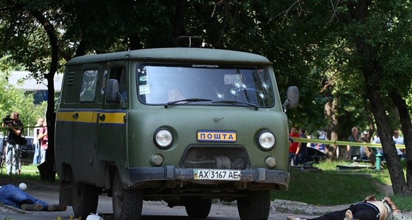 В Харькове без единого выстрела угнали инкассаторскую машину
