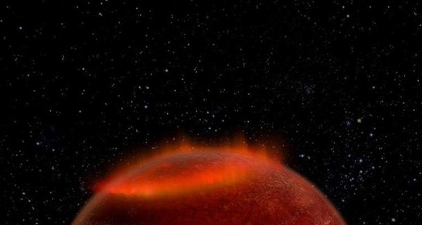 Ученые показали, как полярное сияние выглядит за пределами Солнечной системы