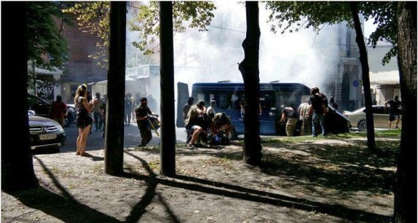 В Харькове близ офиса Добкина идет кровопролитный бой 