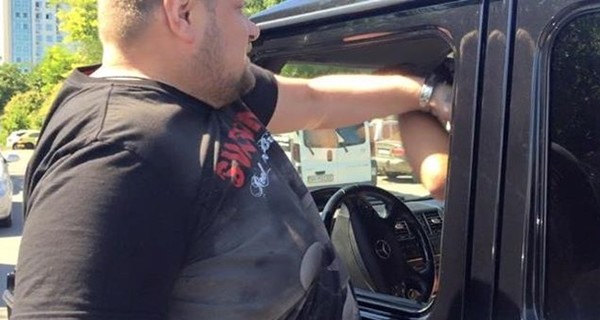 В Одессе Мосийчук побил водителя 